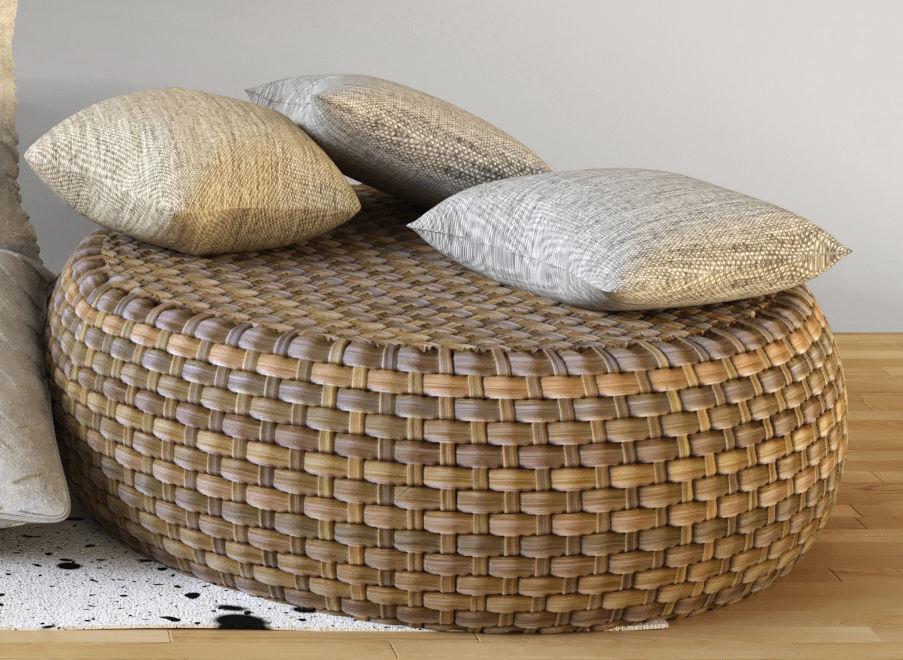 children bookshelves for kids room 3D model_3