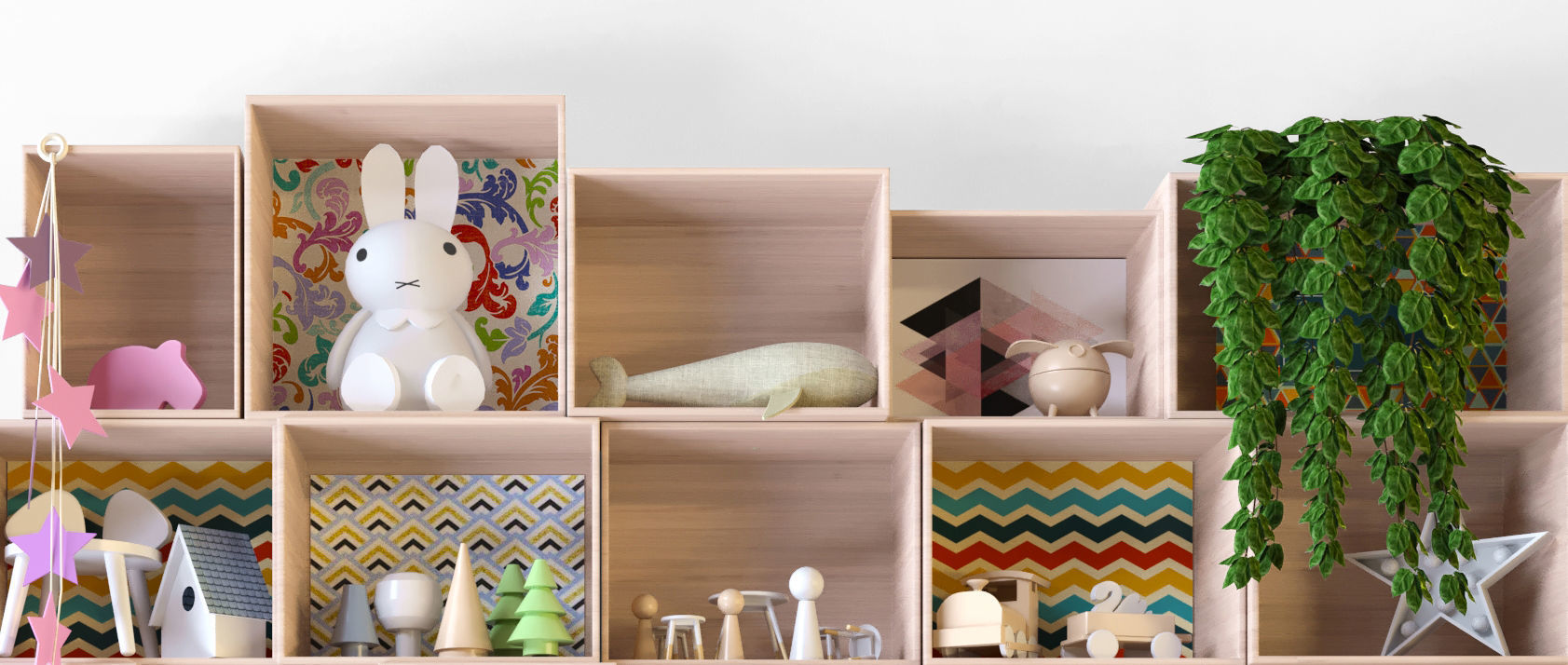 Large children set 3D model_2