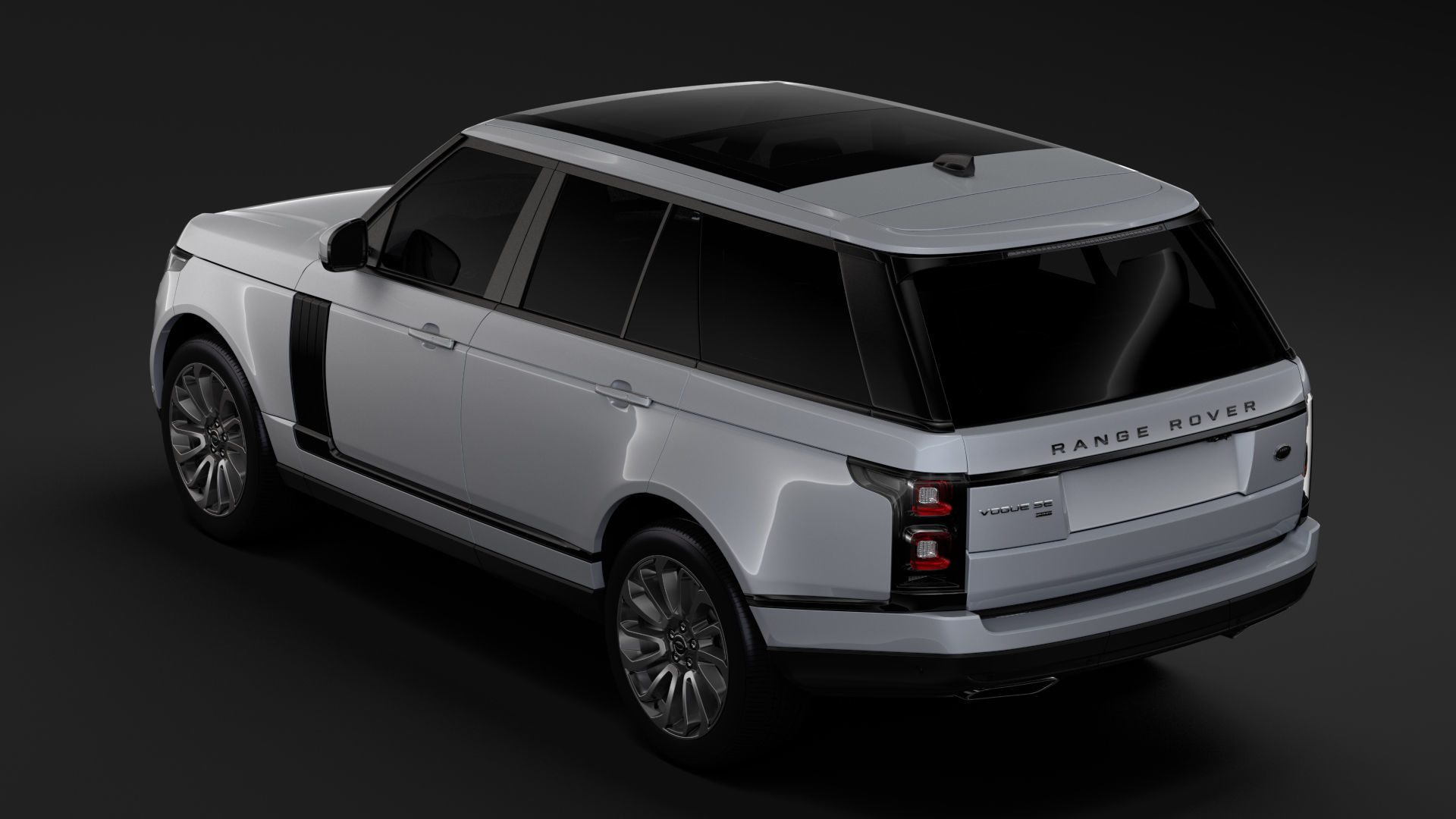 Range Rover P400e Vogue SE L405 2020 3D model_6