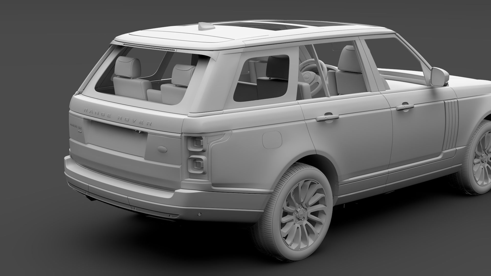 Range Rover P400e Vogue SE L405 2020 3D model_14