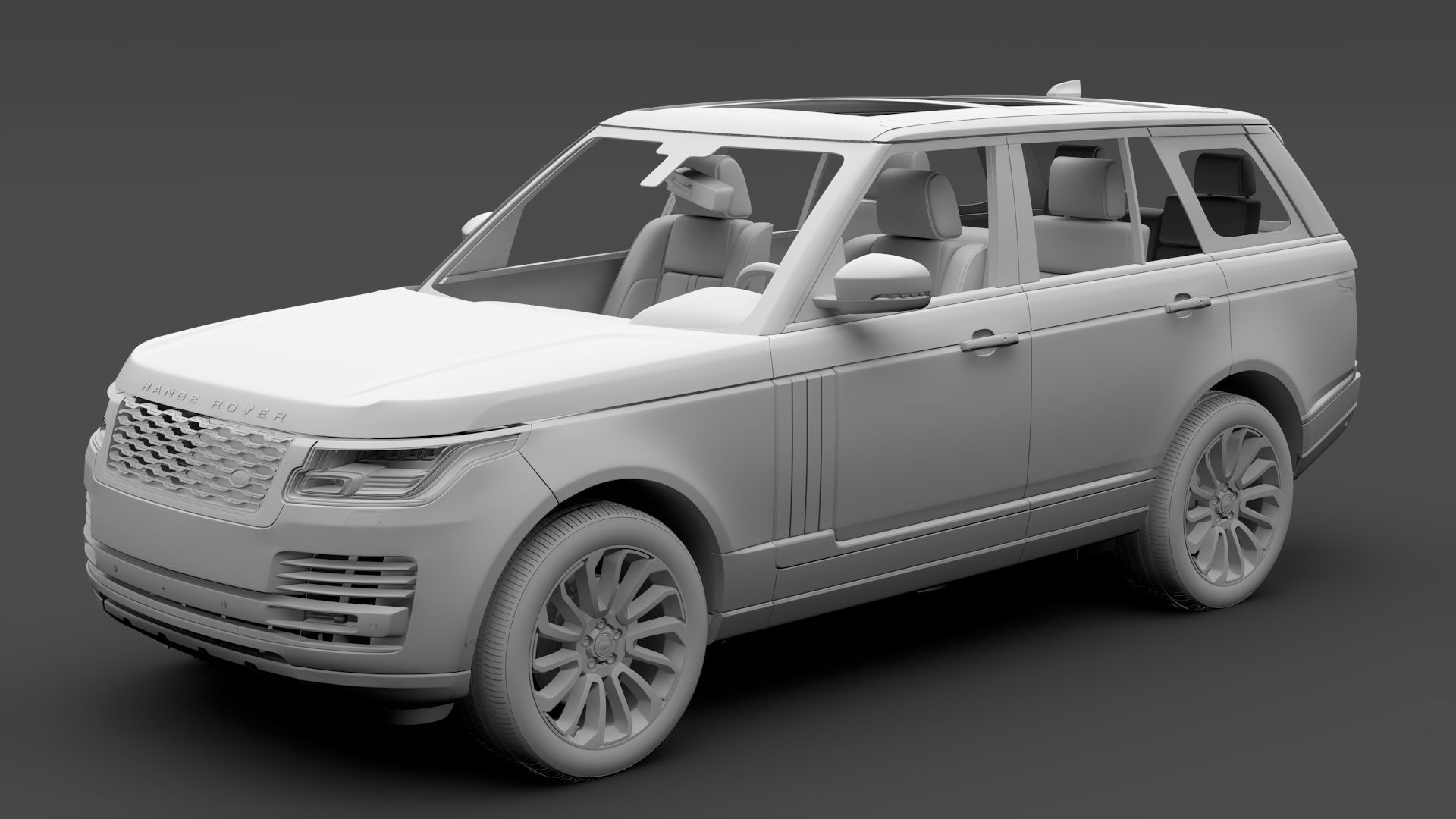 Range Rover P400e Vogue SE L405 2020 3D model_10