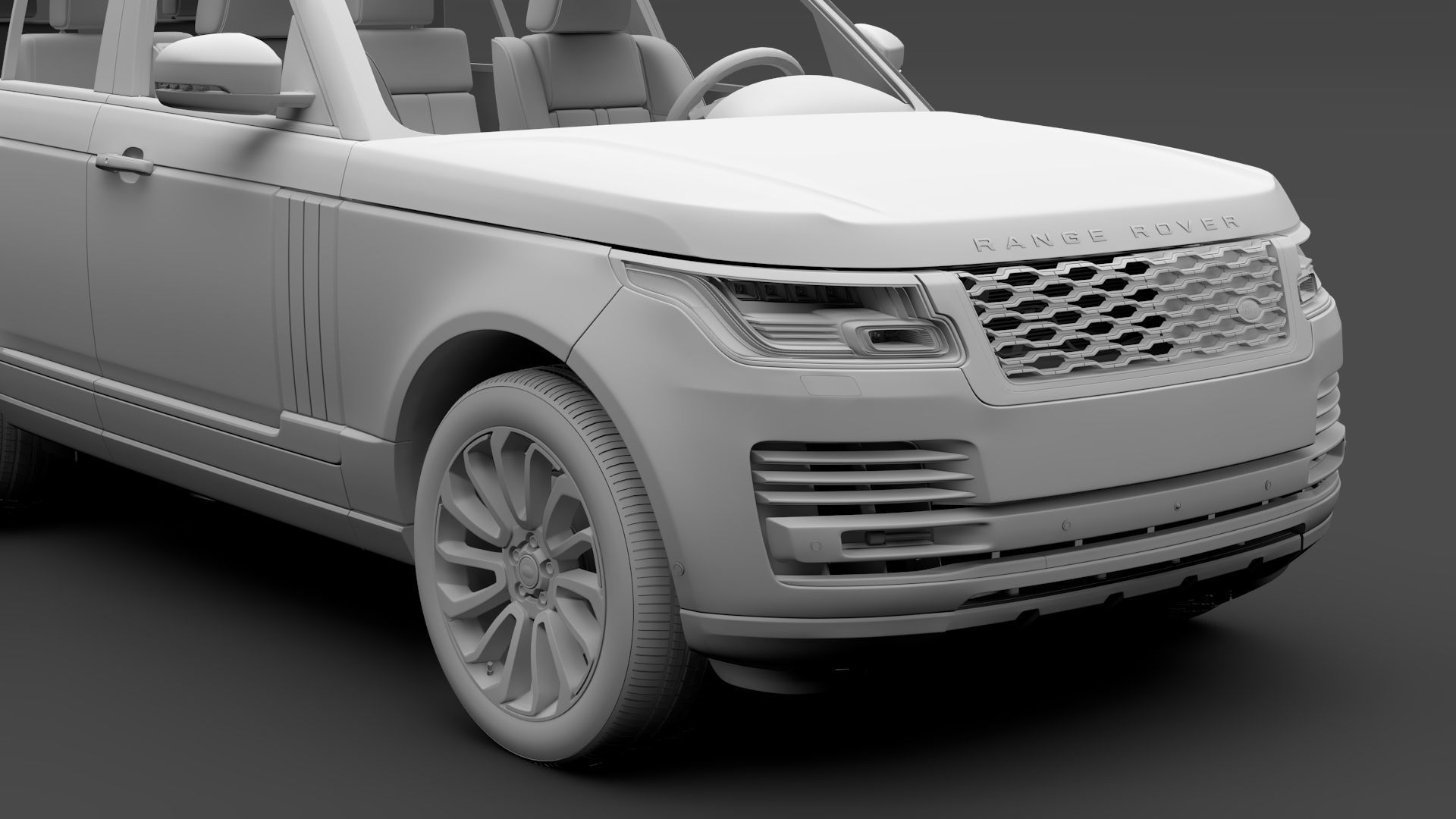 Range Rover P400e Vogue SE L405 2020 3D model_13