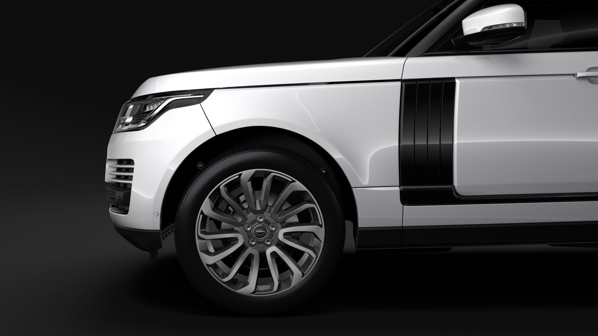 Range Rover P400e Vogue SE L405 2020 3D model_8