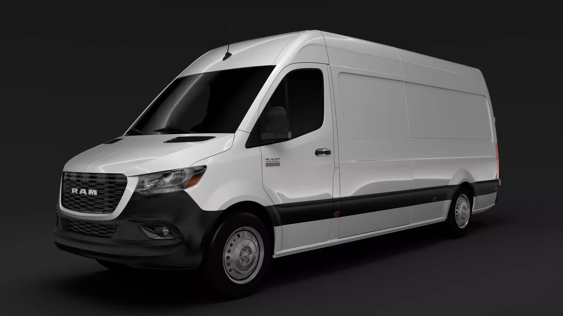 RAM Sprinter Panel Van L3H2 RWD 2020 3D model