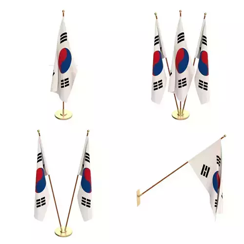 South Korea Flag Pack