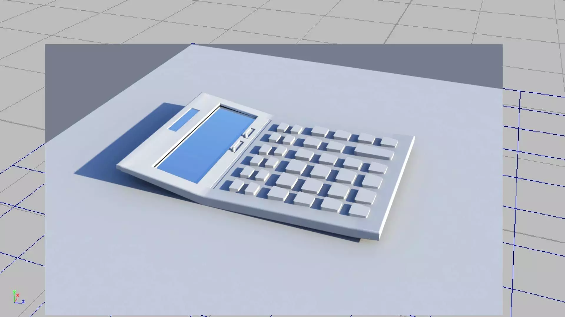 calculator model Free 3D model