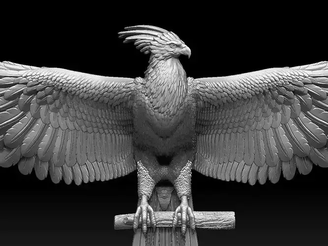 phoenix 3D print model