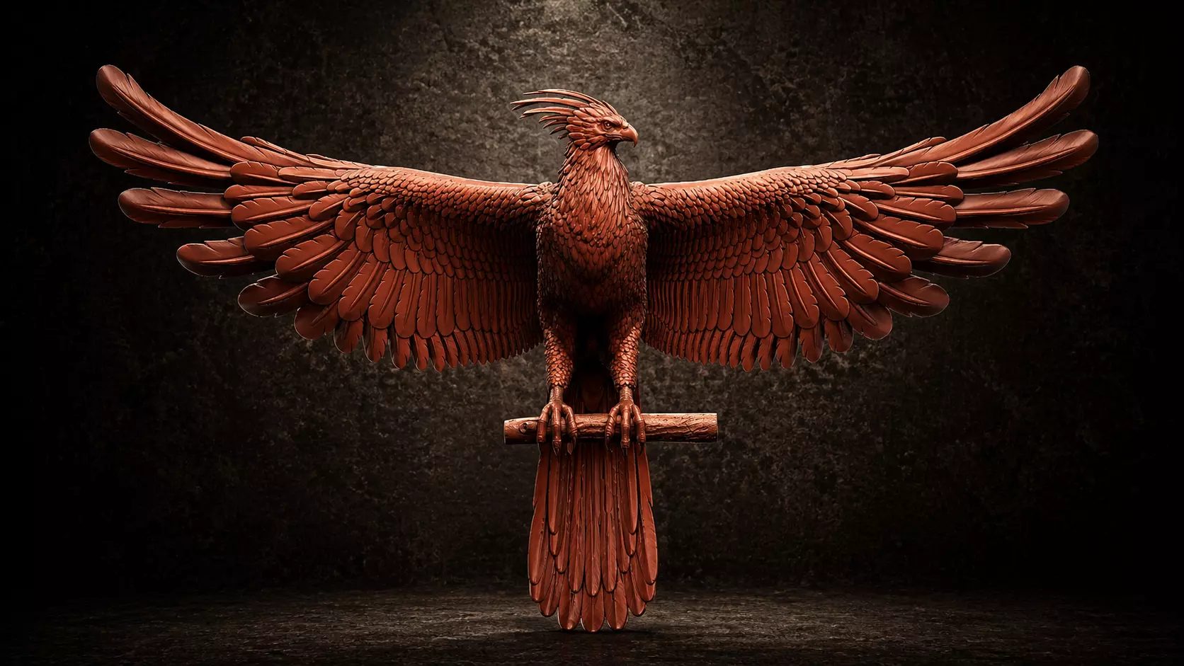 phoenix 3D print model