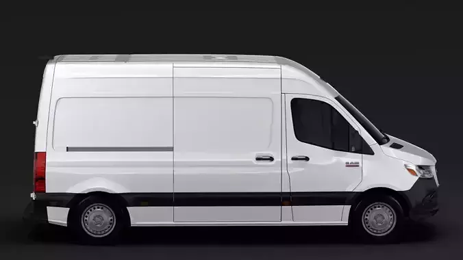 RAM Sprinter Panel Van L3H2 RWD 2020 3D model
