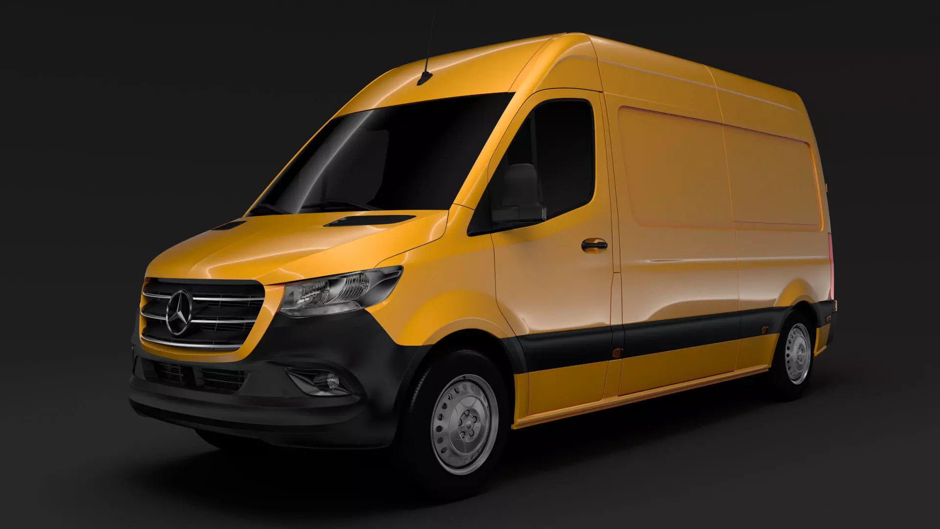 Mercedes Benz Sprinter Panel Van L2H2 FWD 2020 3D model