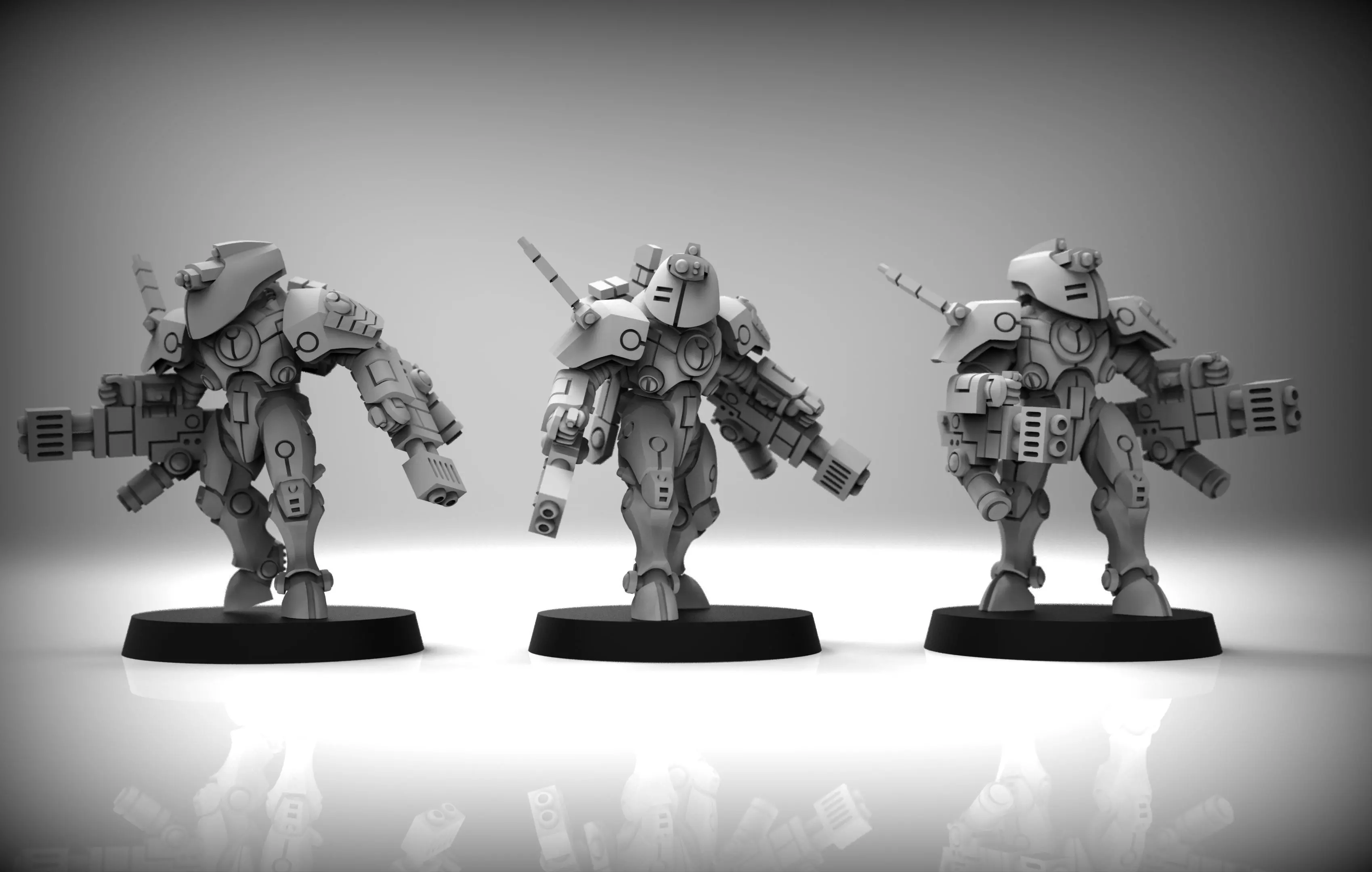 Fish Head Commanders Free 3D print model_0