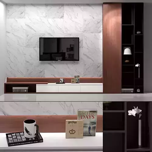 TV stand 3D model
