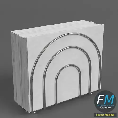 Napkin holder 1 3D model