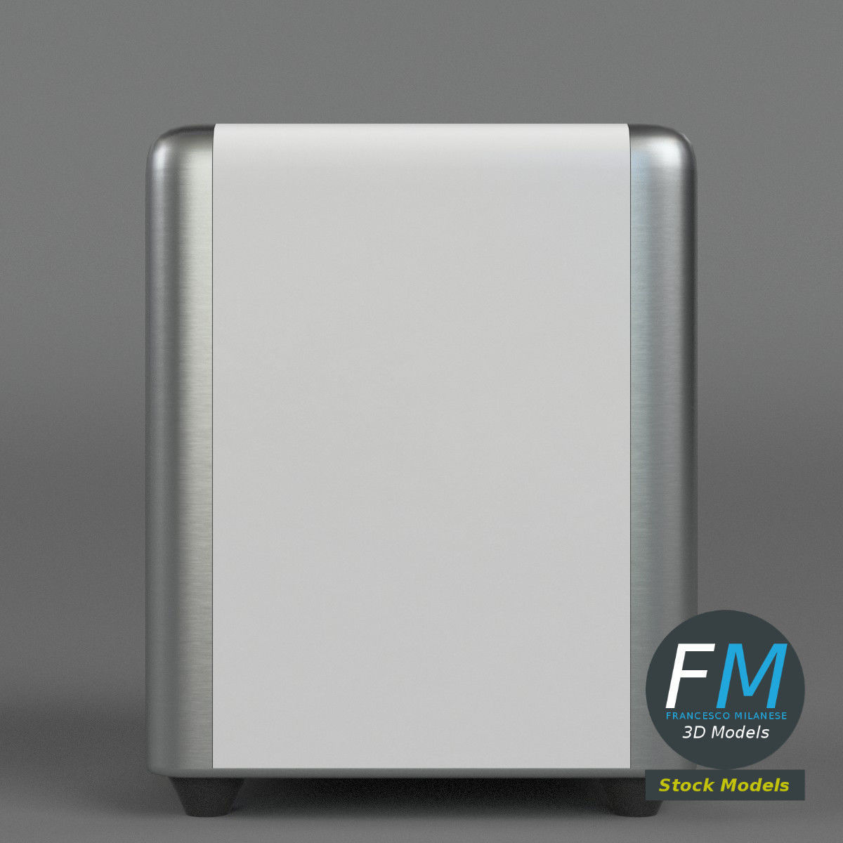 Napkin dispenser 1 3D model_4