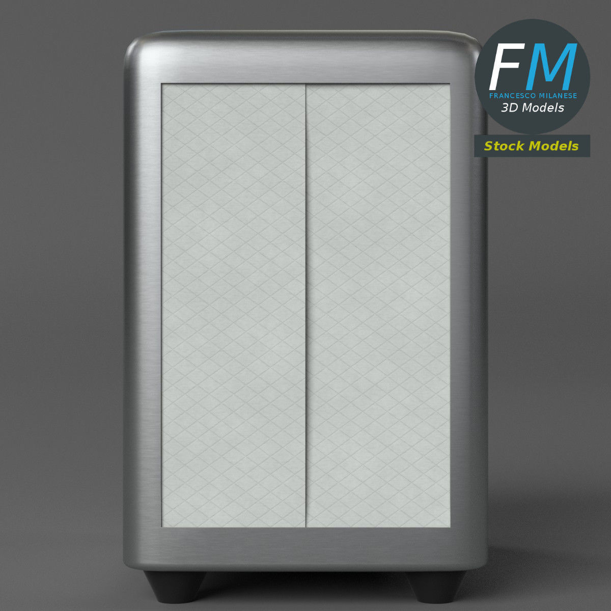 Napkin dispenser 1 3D model_5