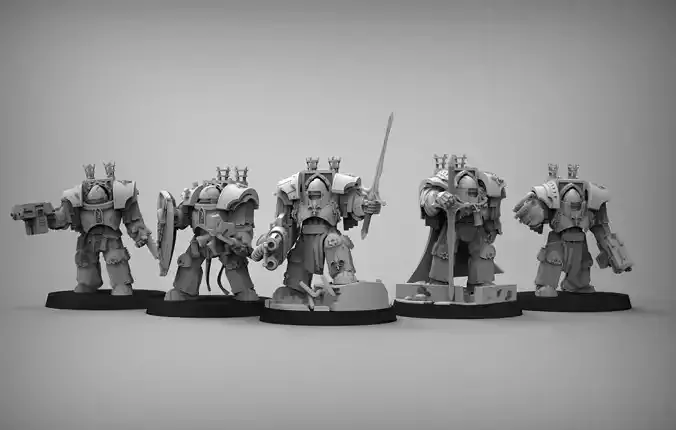 Zelot Heavy Troopers Free 3D print model