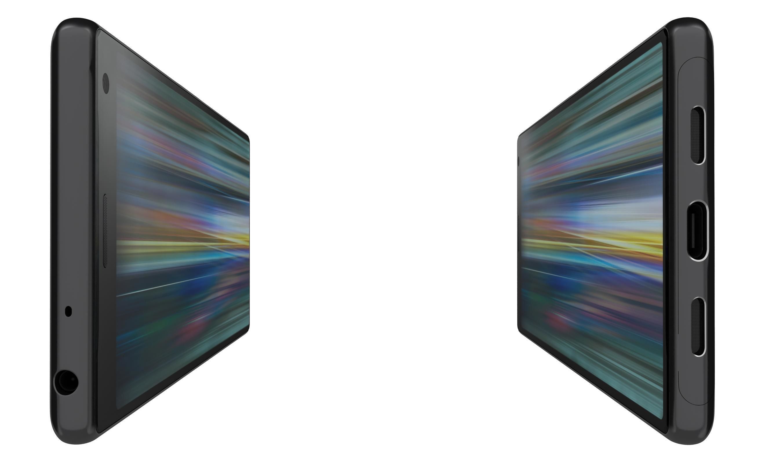 Sony Xperia 10 Black 3D model_5