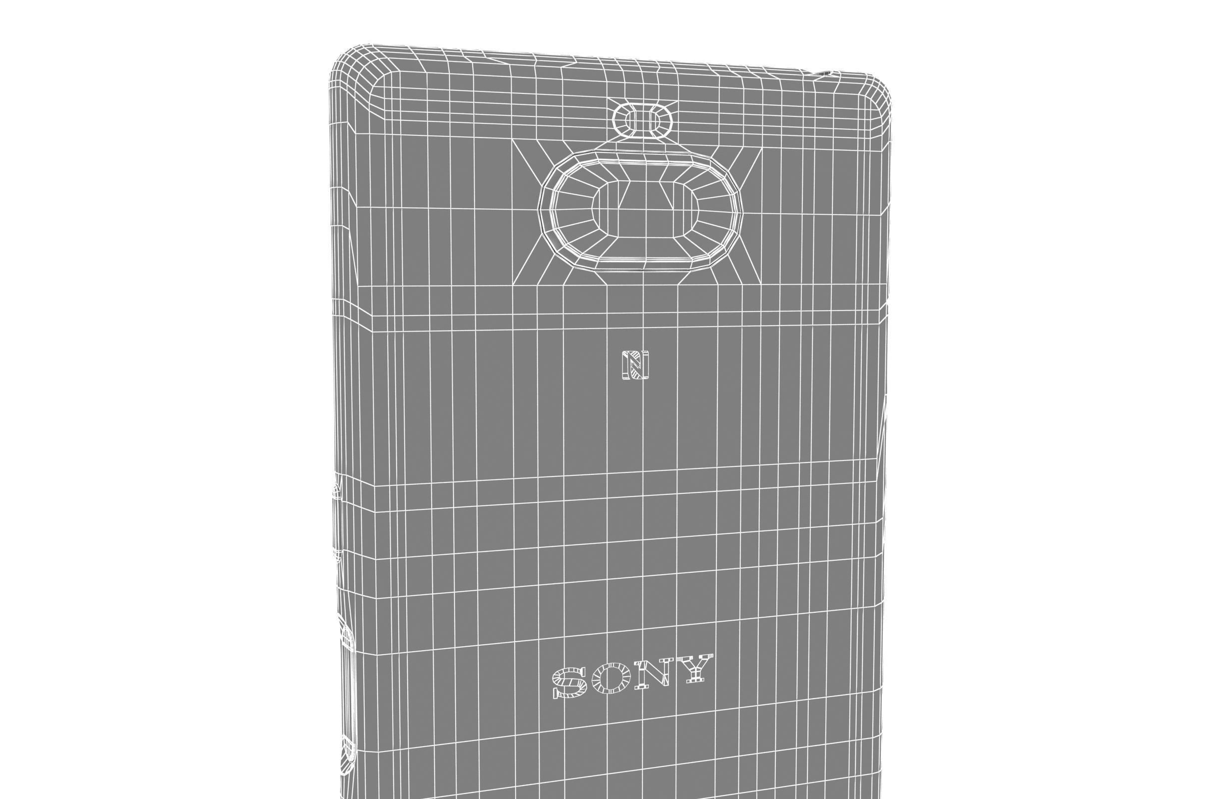 Sony Xperia 10 Black 3D model_17