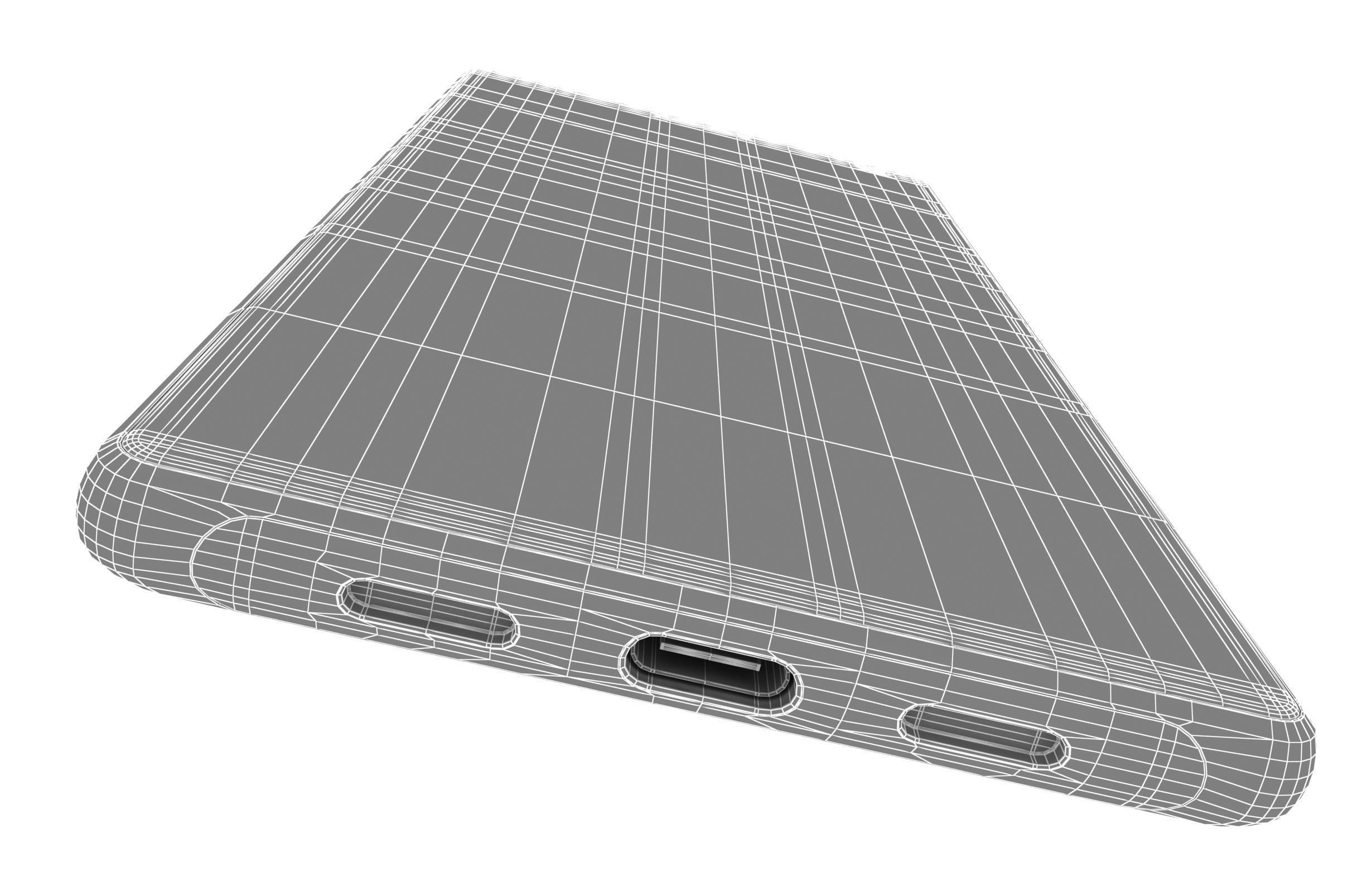 Sony Xperia 10 Black 3D model_16