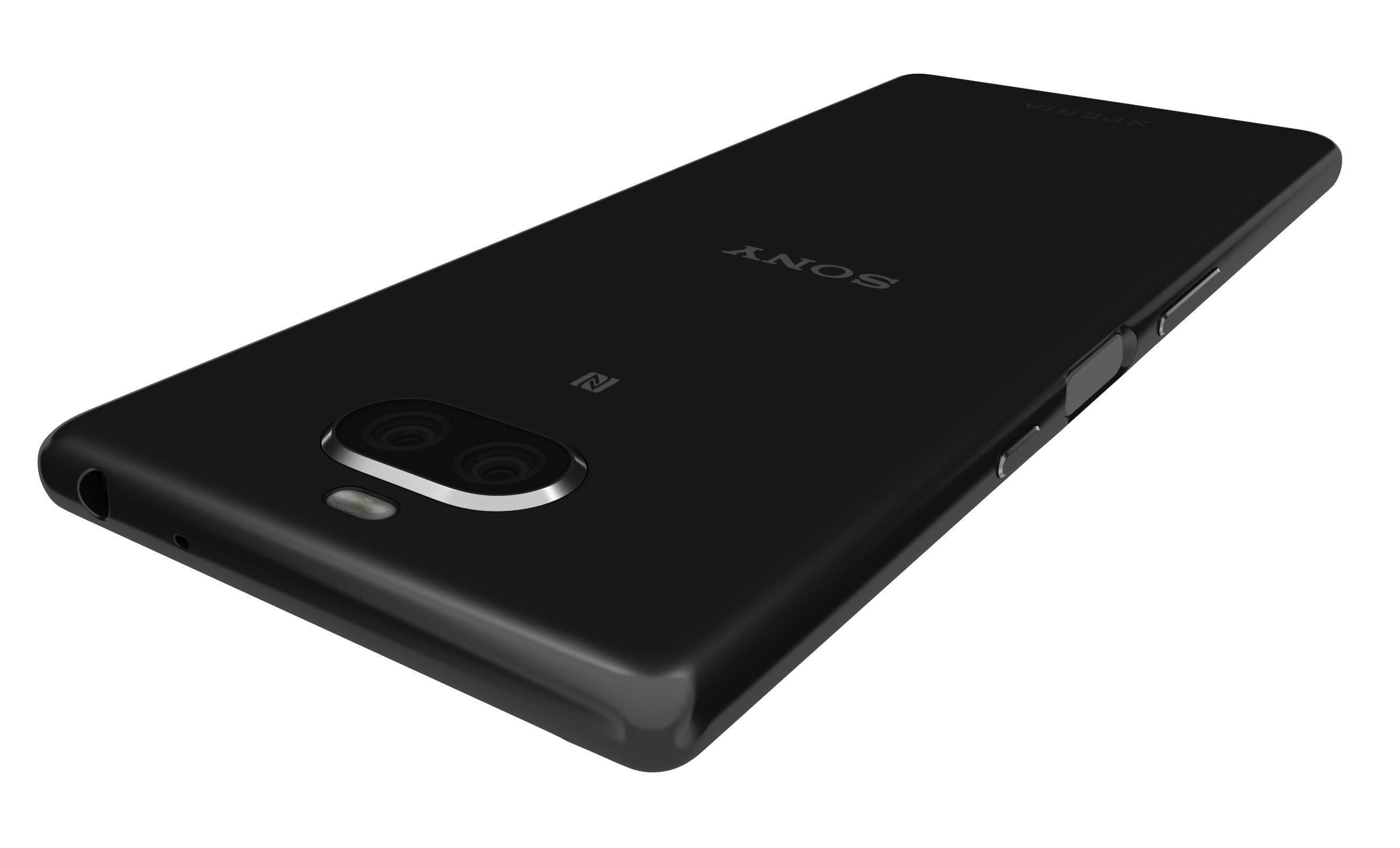 Sony Xperia 10 Black 3D model_10