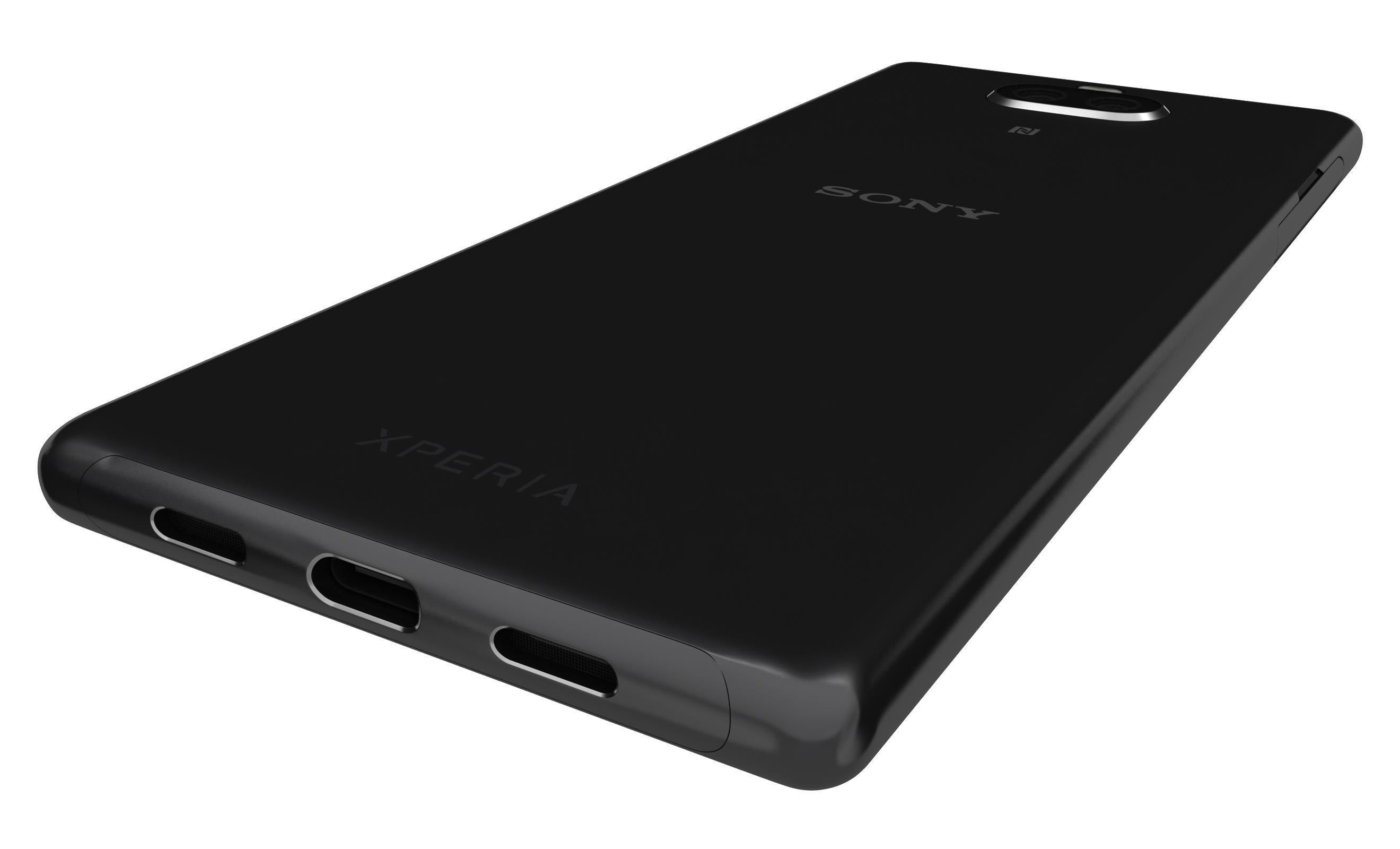 Sony Xperia 10 Black 3D model_9