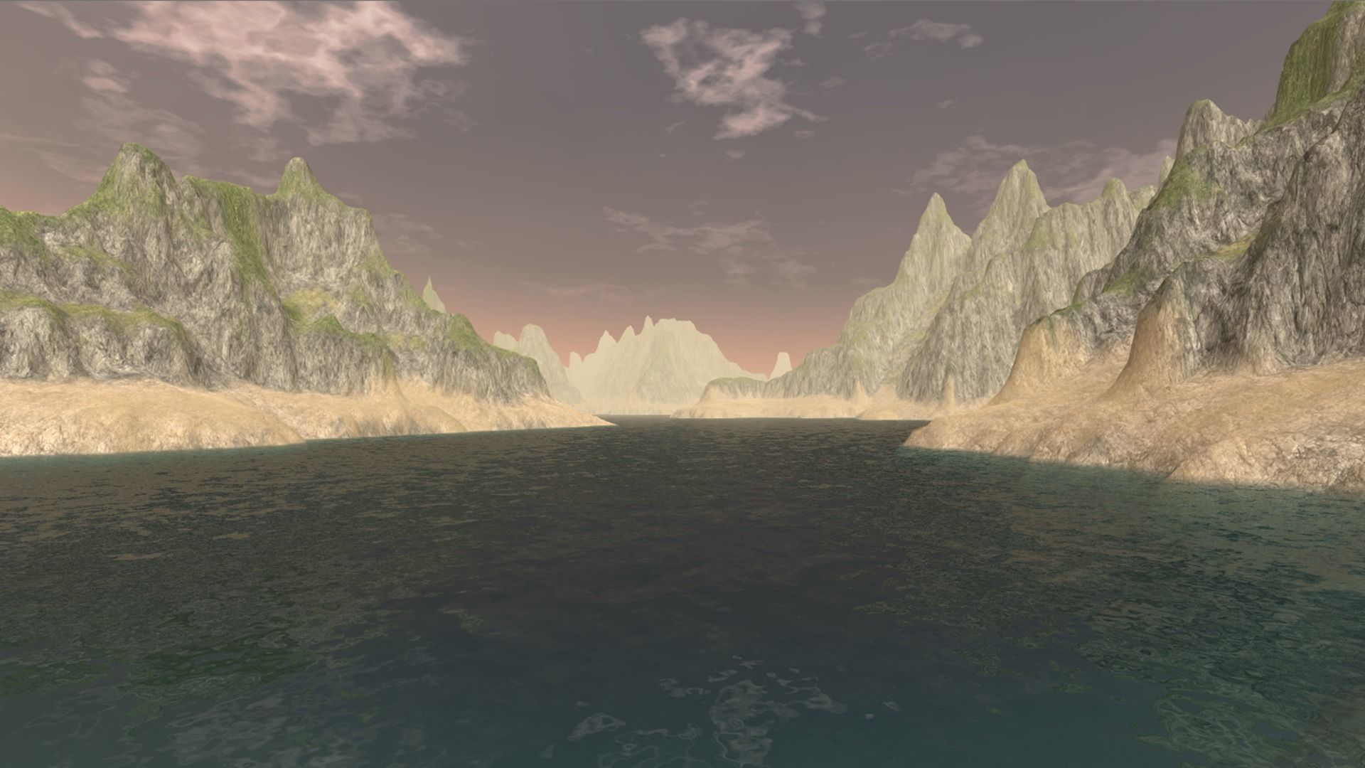 Open World Map Free low-poly 3D model_2