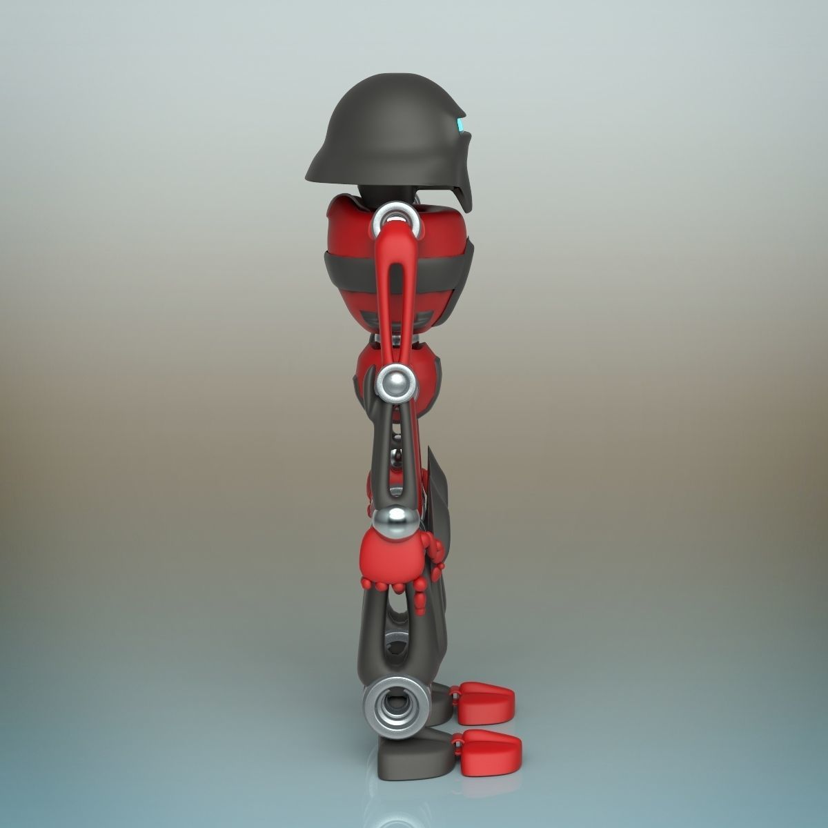 Droid Robot 3D model_5
