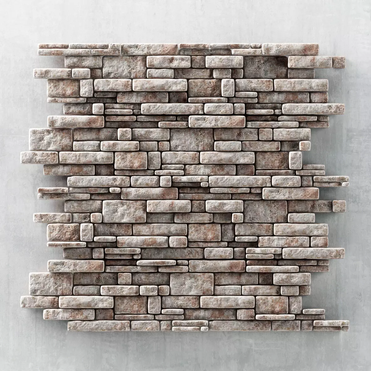 Panel decor brick n8 3D model