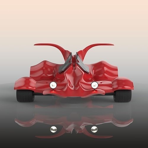 Go kart 3D model