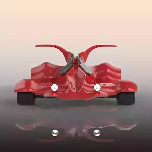Go kart 3D model