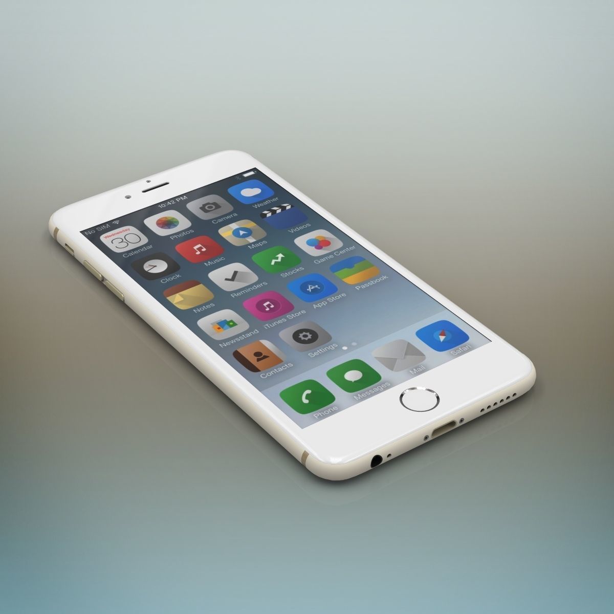 iPhone 6 3D model_12