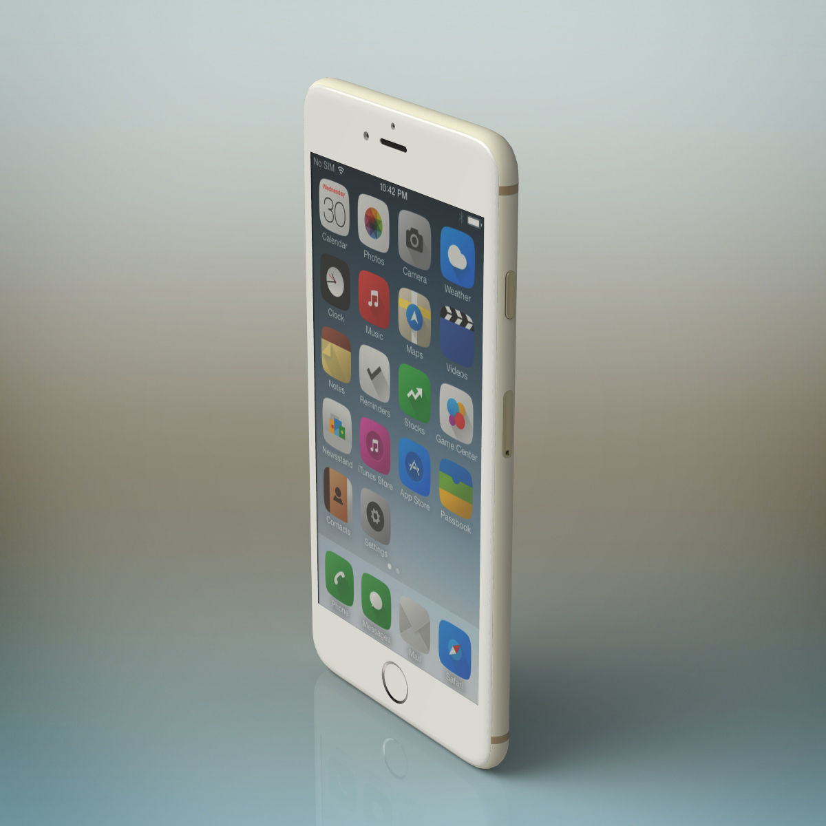 iPhone 6 3D model_3