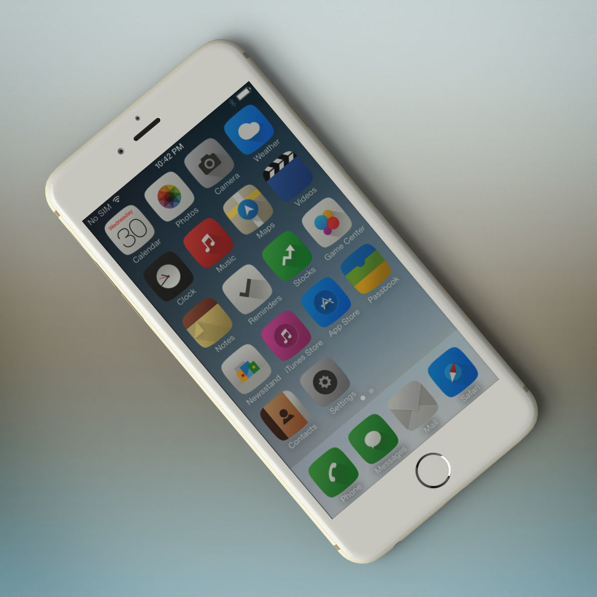 iPhone 6 3D model_2
