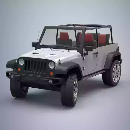 Off-road Jeep 3D model