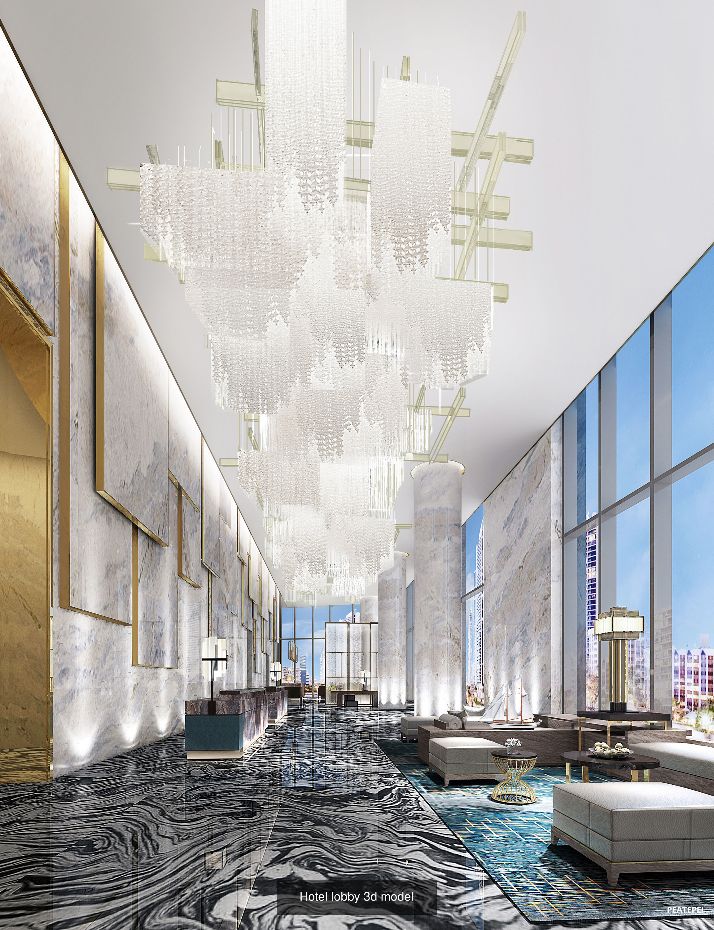 Hotel 3dmodel collection offer _3