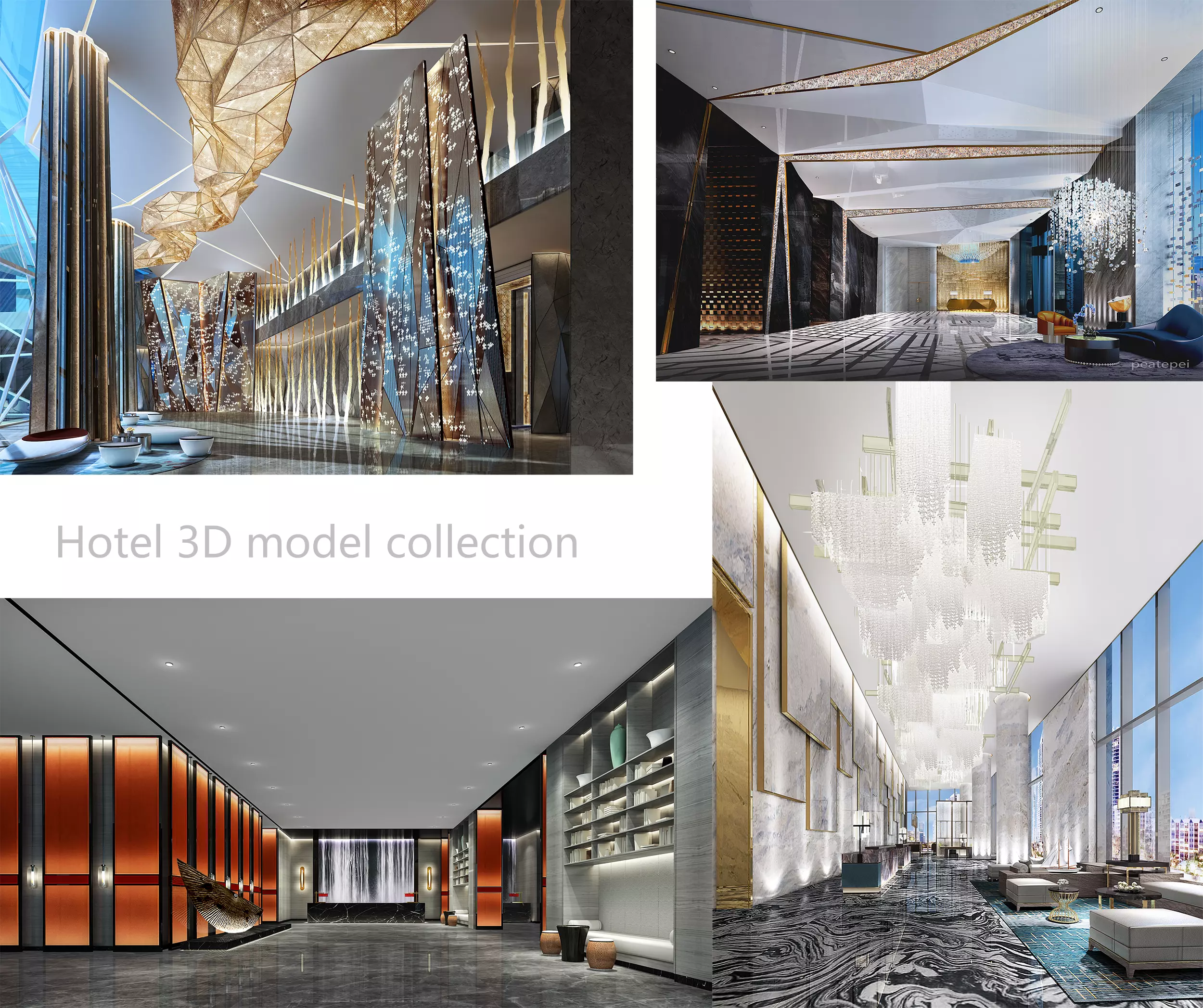 Hotel 3dmodel collection offer _0