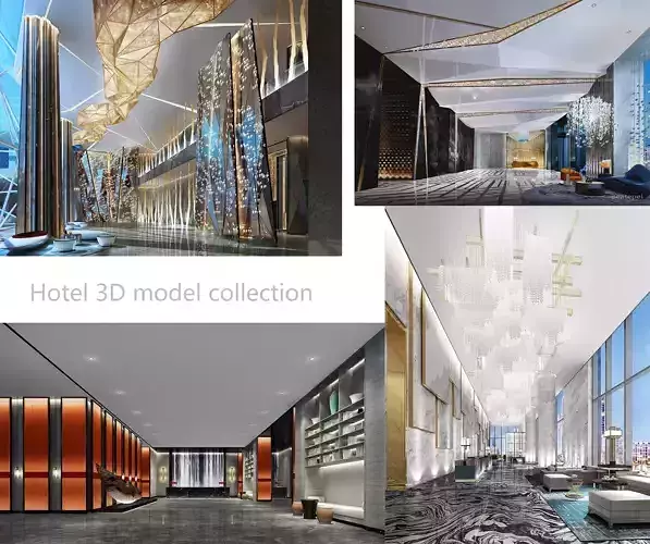 Hotel 3dmodel collection offer 