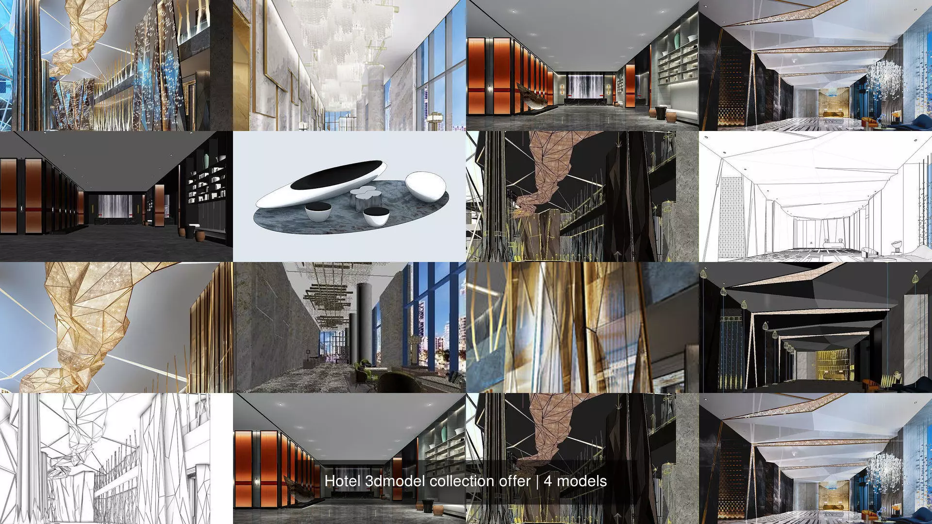 Hotel 3dmodel collection offer _1