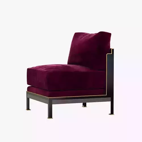 Holly Hunt TWEED LOUNGE CHAIR