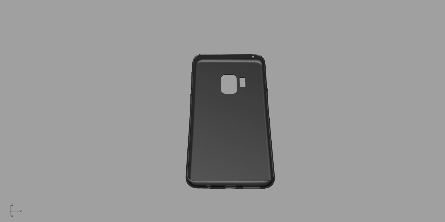 Samsung Galaxy S9 Black case 3D print model_29