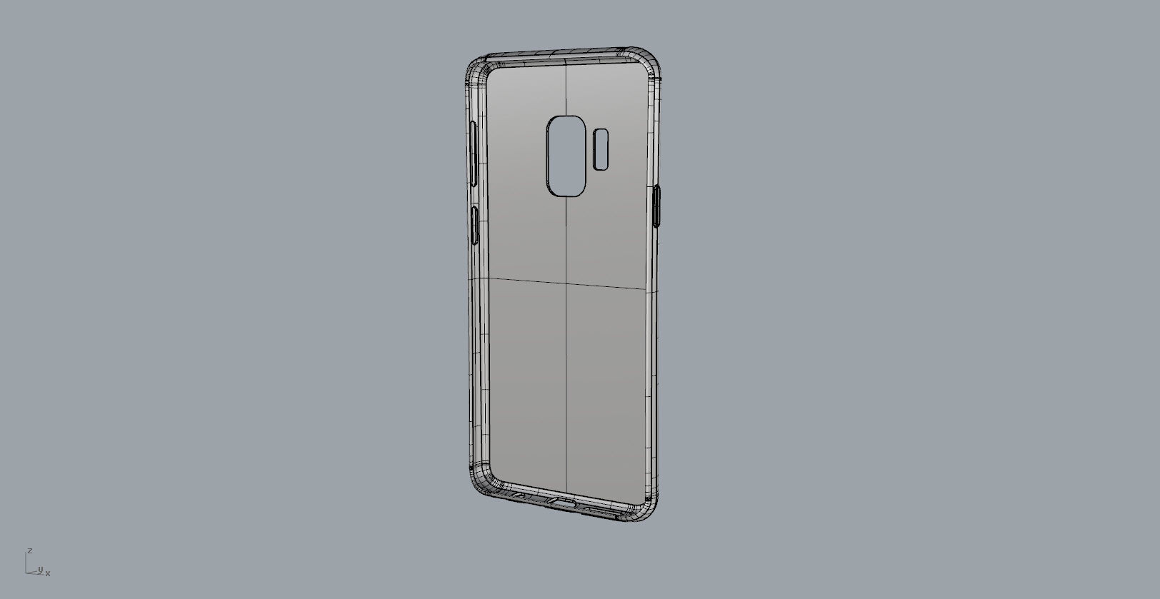 Samsung Galaxy S9 Black case 3D print model_13