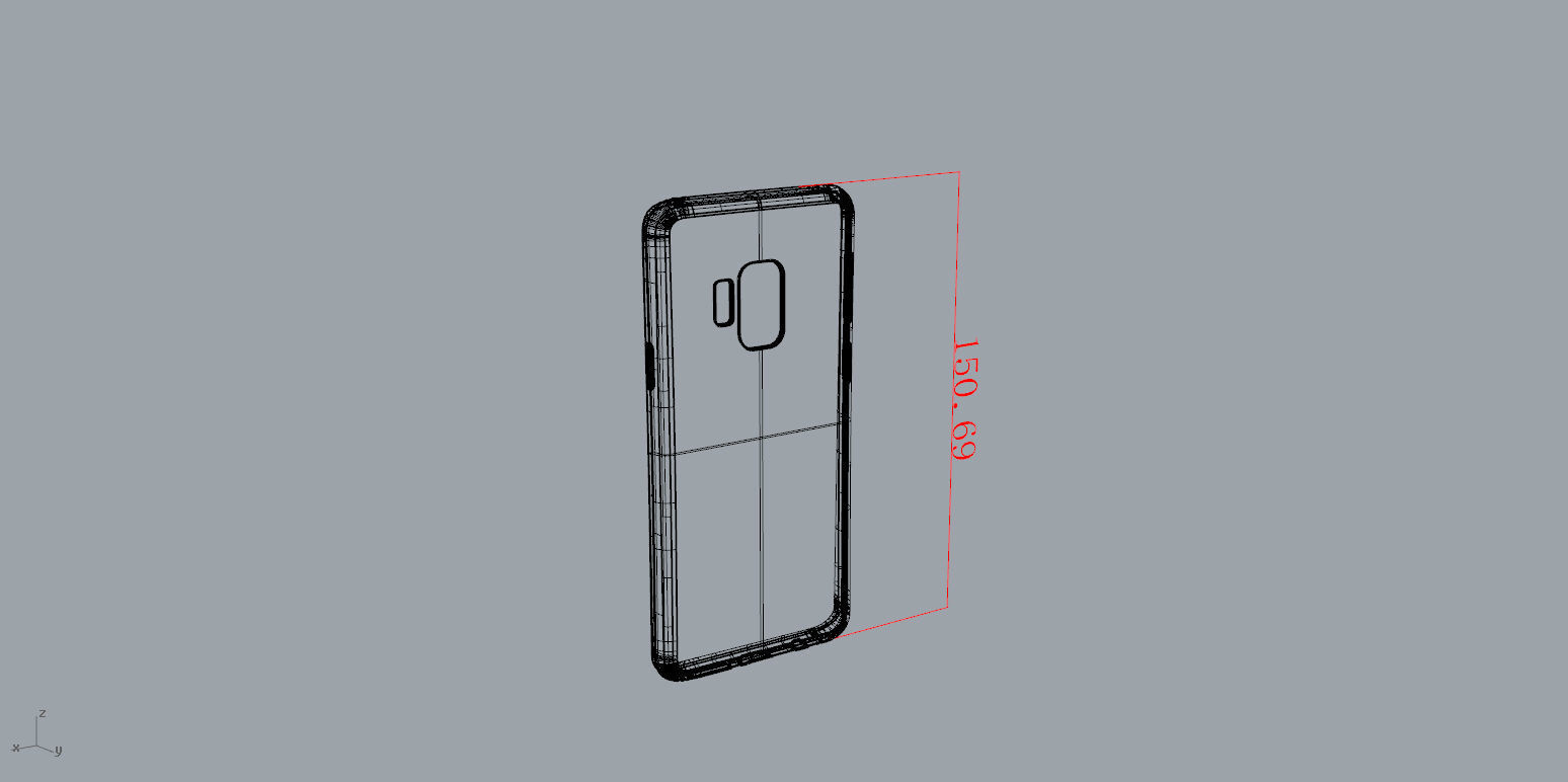 Samsung Galaxy S9 Black case 3D print model_23