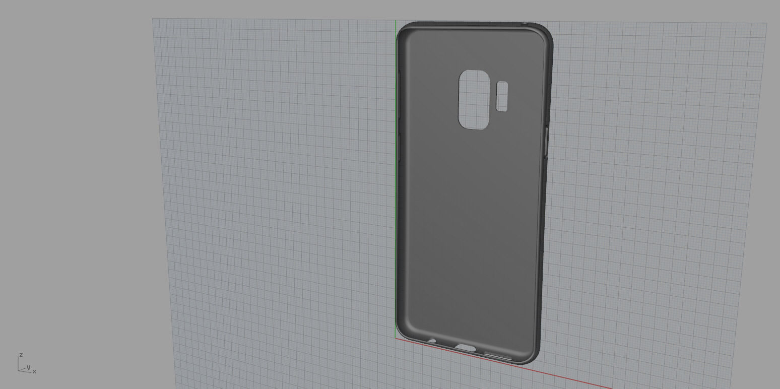 Samsung Galaxy S9 Black case 3D print model_16