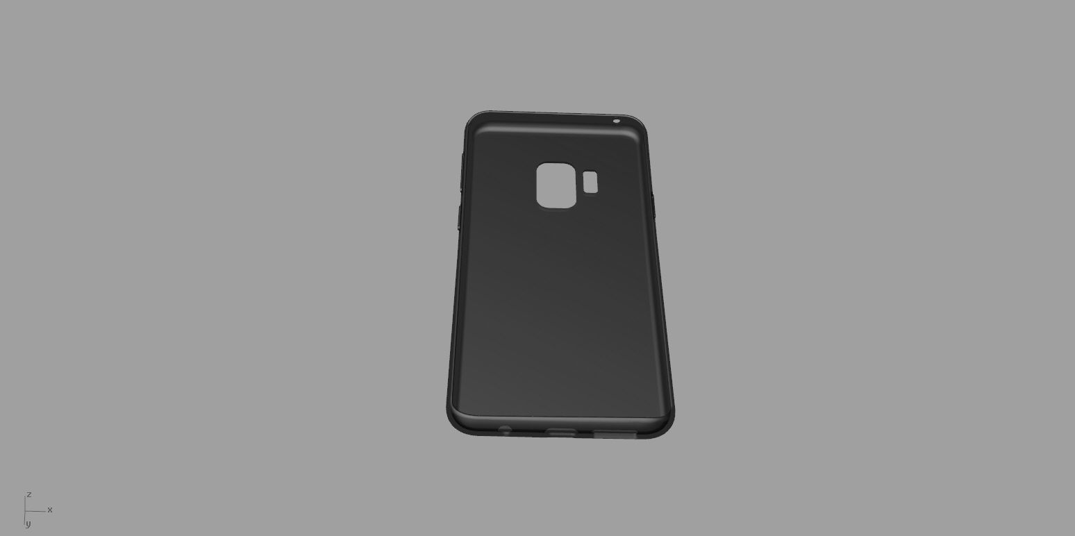 Samsung Galaxy S9 Black case 3D print model_22
