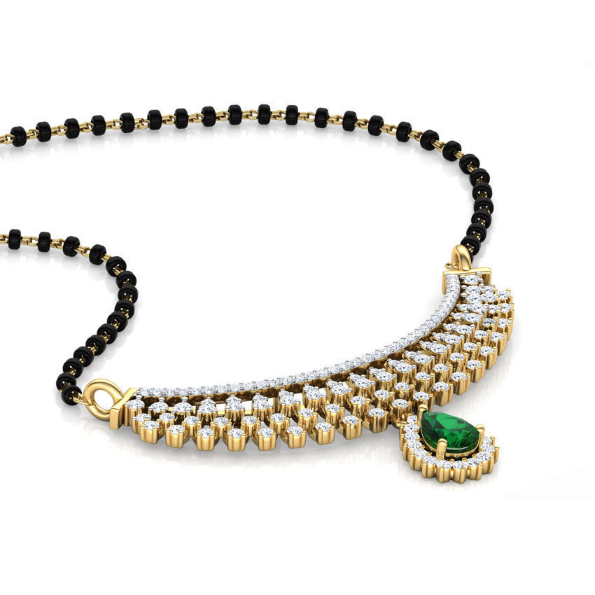 Rekha Mangalsutra 3D print model_4