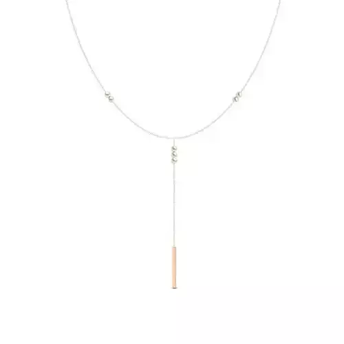 Hanging Pearl Necklace