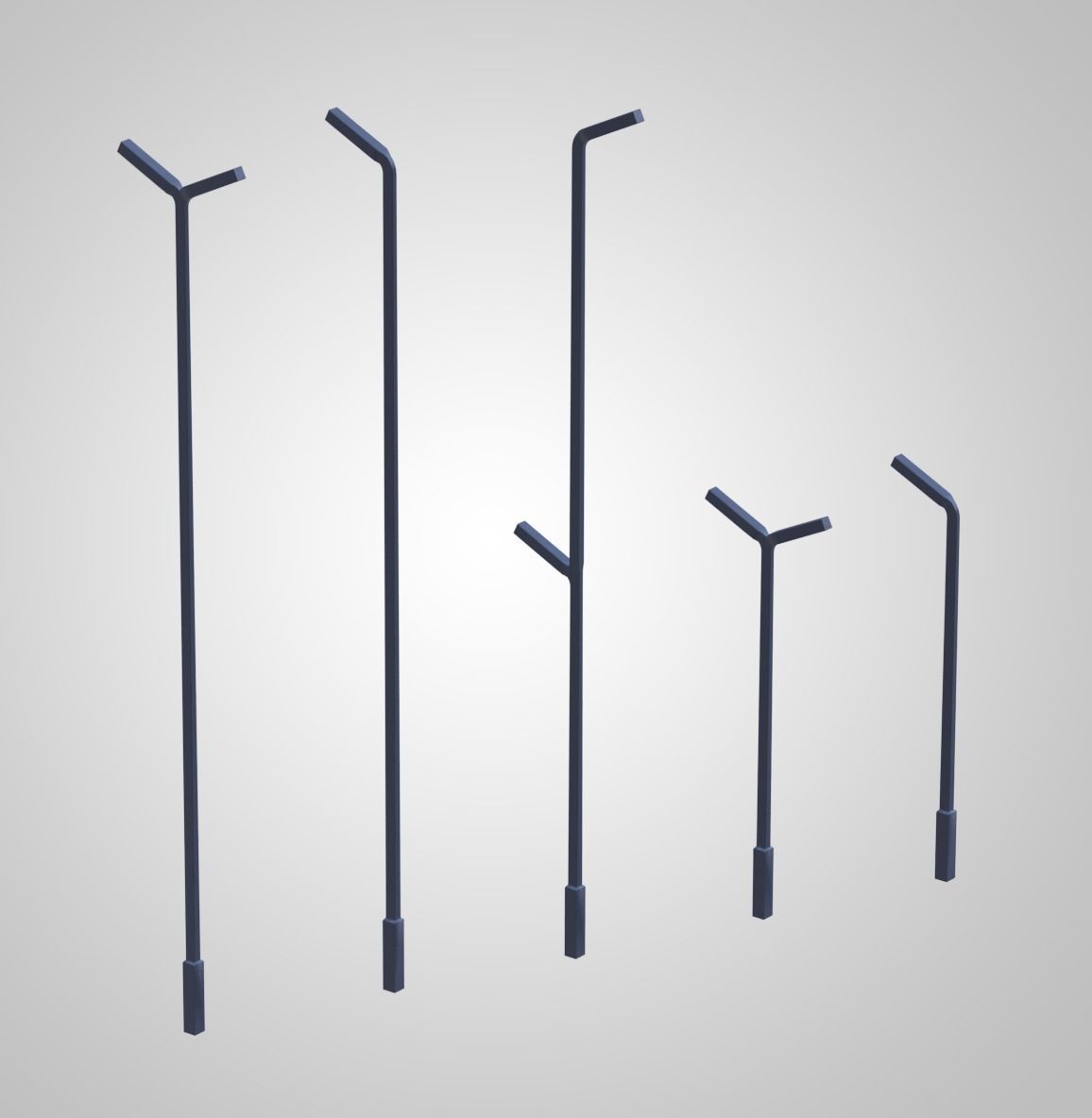 Exterior elements 3D model_11