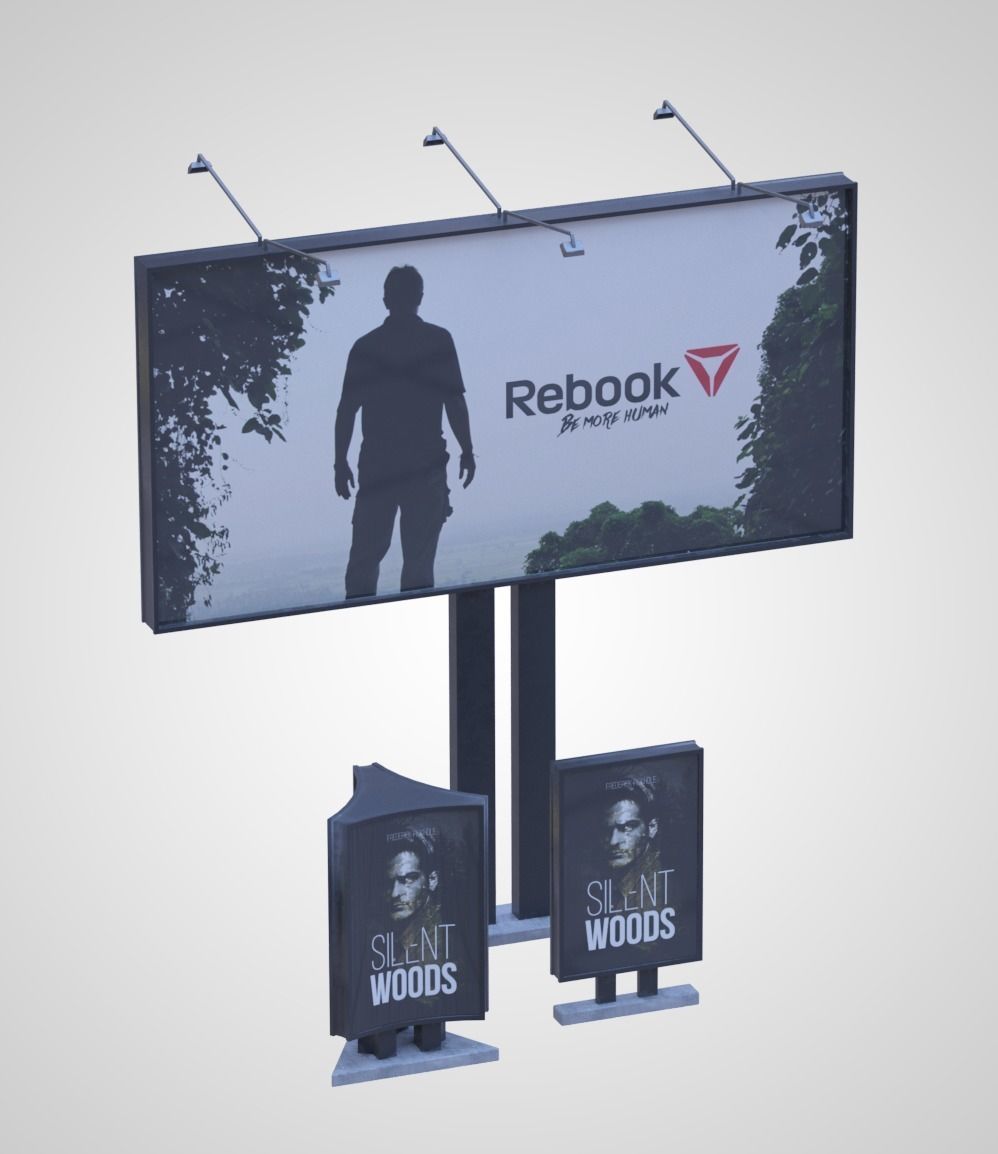 Exterior elements 3D model_14