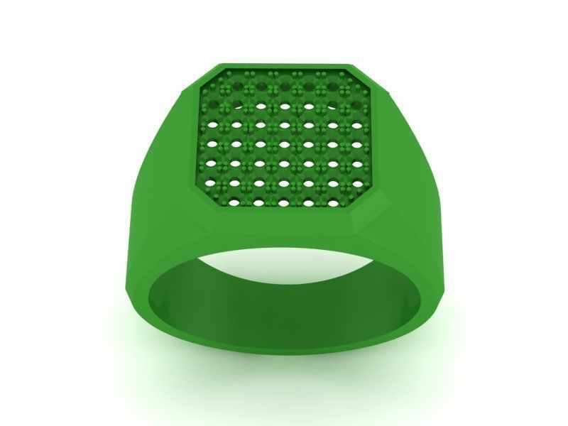 men ring 3D print model_3