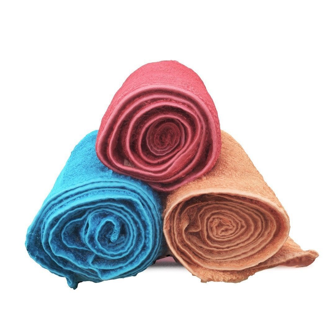 Real towels 3D model_2